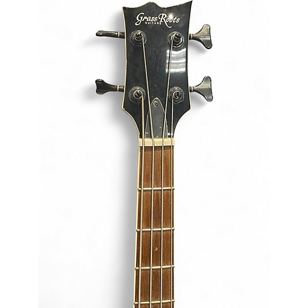 Used Grass Roots G-VP-46B Viper Black Electric Bass Guitar