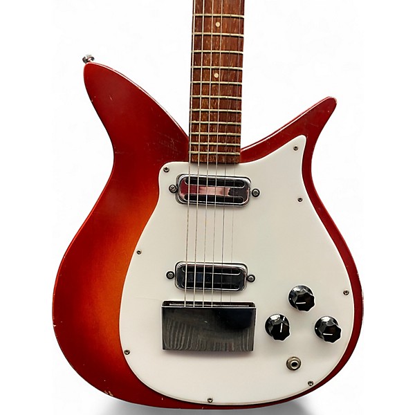 Vintage 1961 Rickenbacker RICK 450 Fireglo Solid Body Electric Guitar