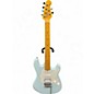 Used Sterling by Music Man Cutlass HSS Daphne Blue Solid Body Electric Guitar thumbnail