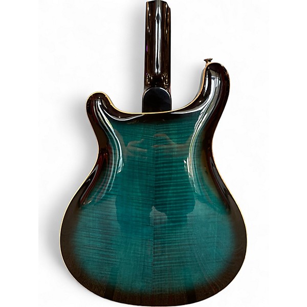 Used PRS SE Hollowbody Piezo Blue Hollow Body Electric Guitar