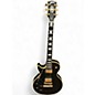 Used 2006 Gibson Les Paul Custom 2006 Reissue Left Handed Black Solid Body Electric Guitar thumbnail