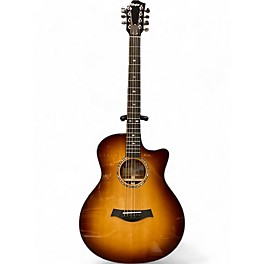 Used Taylor CUSTOM GS8 BARITONE 2 Tone Sunburst Acoustic Electric Guitar