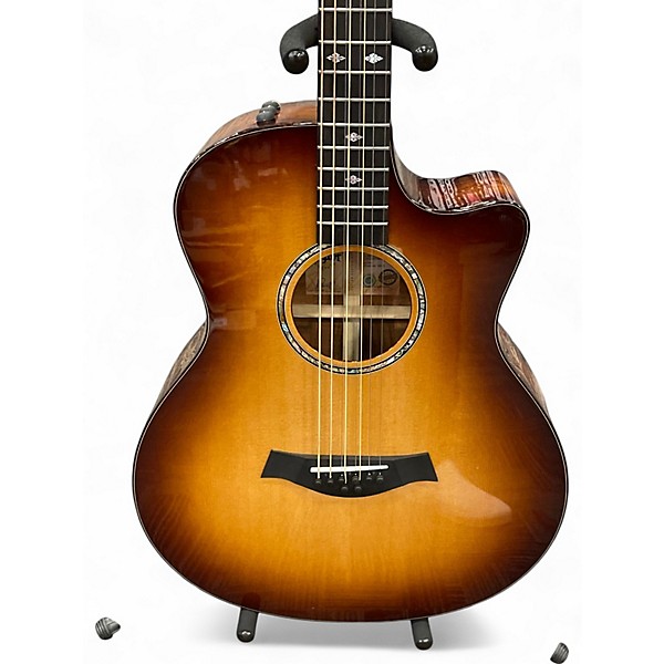 Used Taylor CUSTOM GS8 BARITONE 2 Tone Sunburst Acoustic Electric Guitar