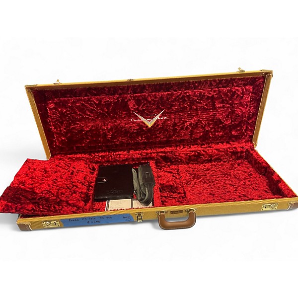 Used Fender 52' NOS Custom Shop Telecaster 2 Color Sunburst Solid Body Electric Guitar