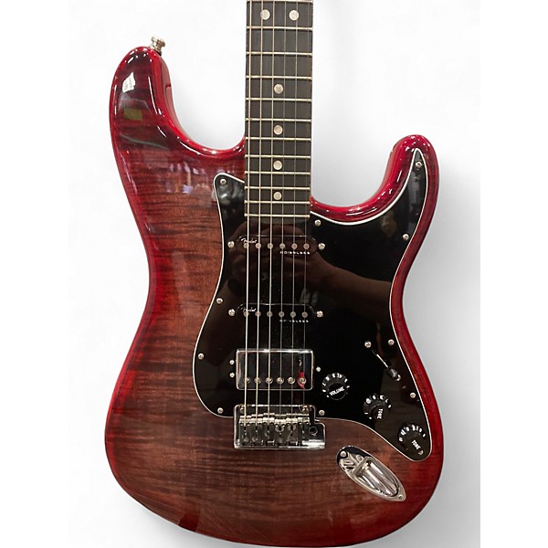 Used Fender American Ultra Stratocaster Umbra Solid Body Electric Guitar