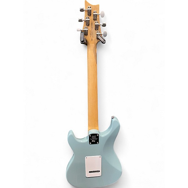 Used PRS SE Silver Sky STONE BLUE Solid Body Electric Guitar