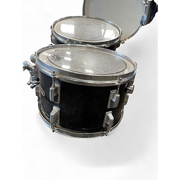 Used Pearl 5 Piece Export Black Drum Kit