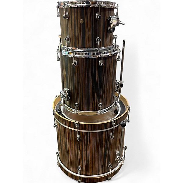 Used Ludwig 3 Piece Signet Terabeat Macassar Ebony Drum Kit