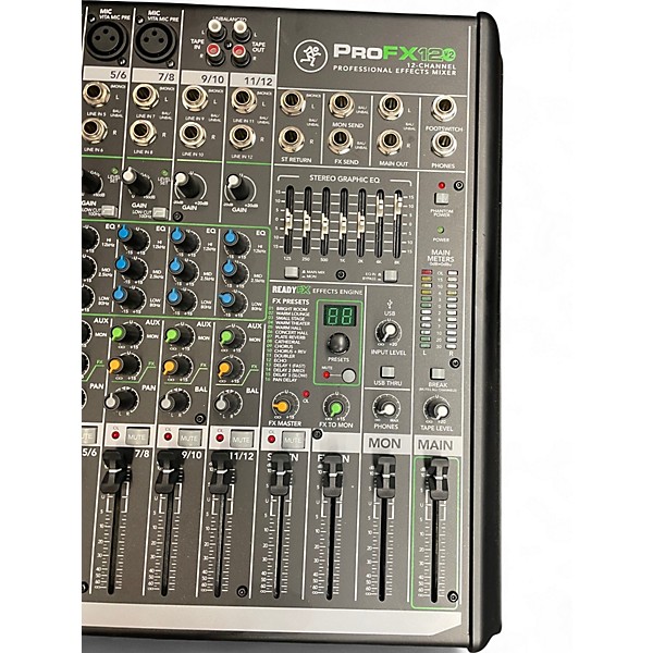 Used Mackie PROFX12 Unpowered Mixer