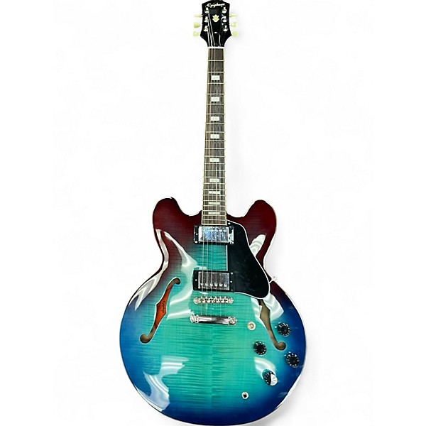 Used Epiphone ES355 BLUEBERRY BURST Hollow Body Electric Guitar
