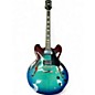Used Epiphone ES355 BLUEBERRY BURST Hollow Body Electric Guitar thumbnail