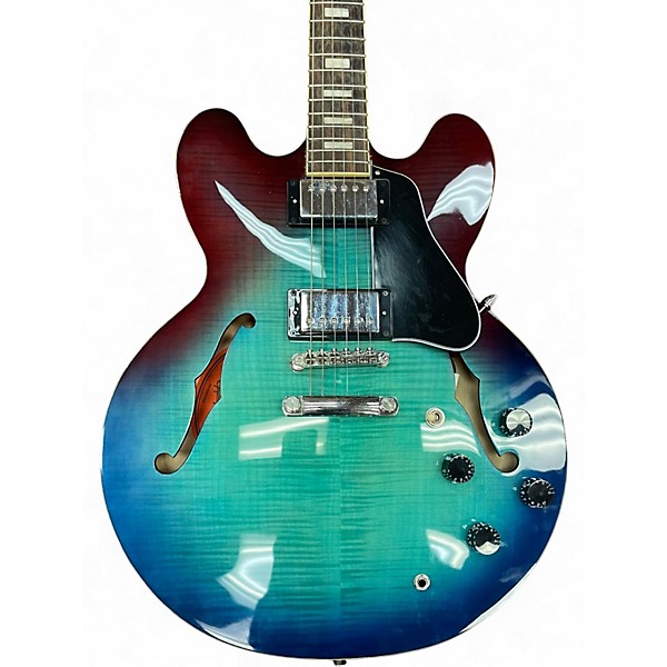 Used Epiphone ES355 BLUEBERRY BURST Hollow Body Electric Guitar
