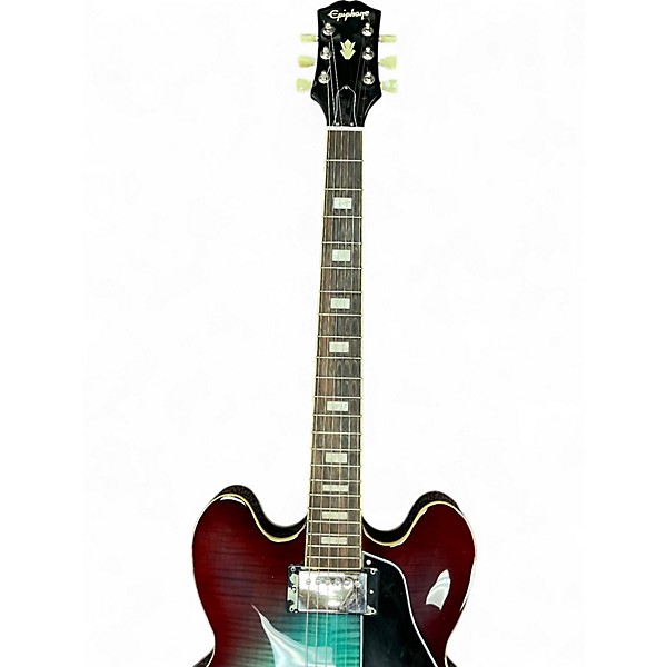 Used Epiphone ES355 BLUEBERRY BURST Hollow Body Electric Guitar