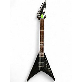 Used ESP LTD V500 Black Solid Body Electric Guitar
