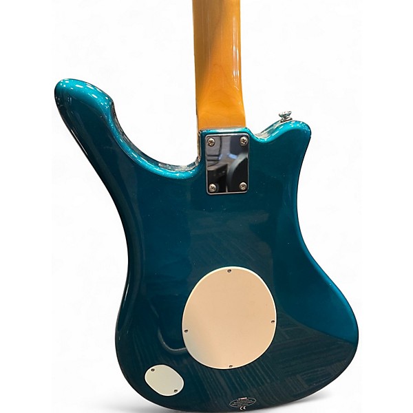 Used 2000 Yamaha SCG-800 Blue Sparkle Solid Body Electric Guitar