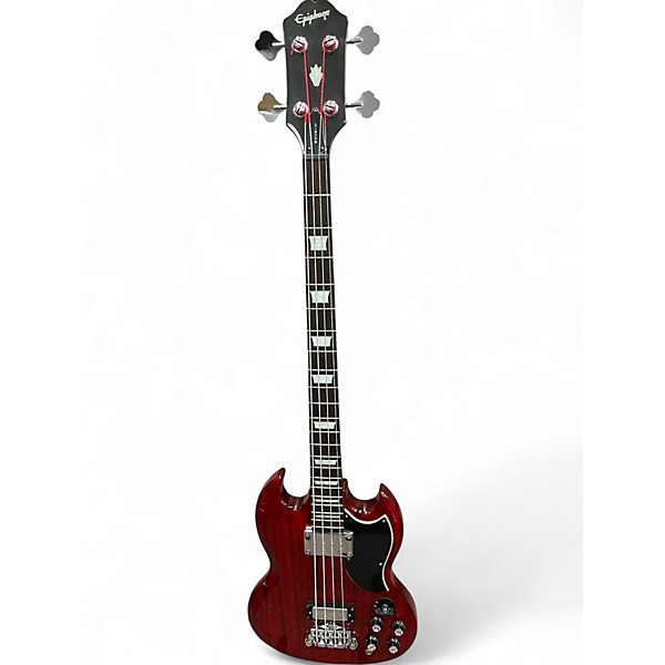 Used Epiphone SG BASS RED Electric Bass Guitar RED | Guitar