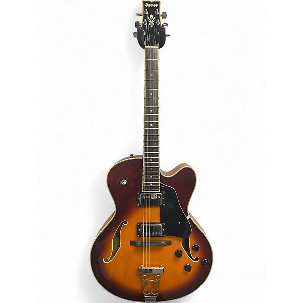 Used Ibanez AF80 Sunburst Hollow Body Electric Guitar
