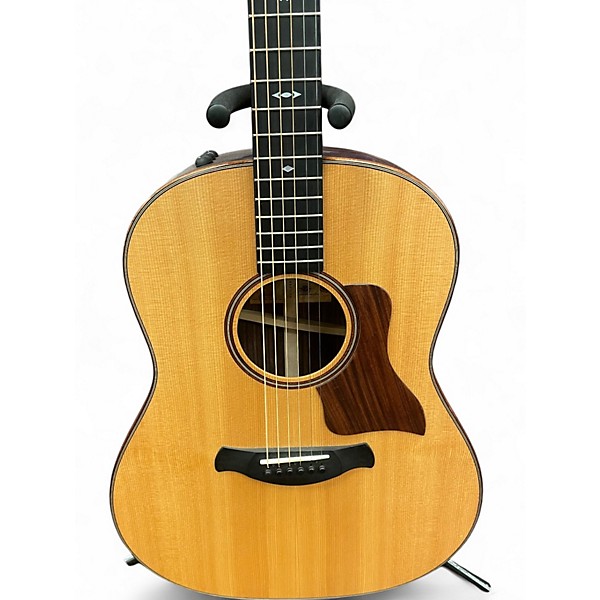 Used Taylor 717e builders edition Natural Acoustic Electric Guitar