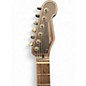 Used 2024 James Trussart Steelcaster Perforated/Pinstripe Black and Silver Solid Body Electric Guitar
