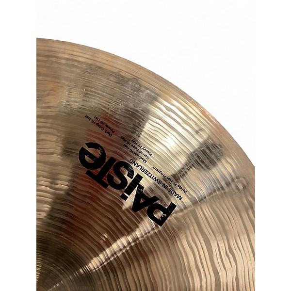 Used Paiste 14in Medium Hi Hat Pair Cymbal