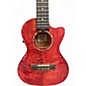Used Lanikai QM CET TRANSPARENT RED Ukulele