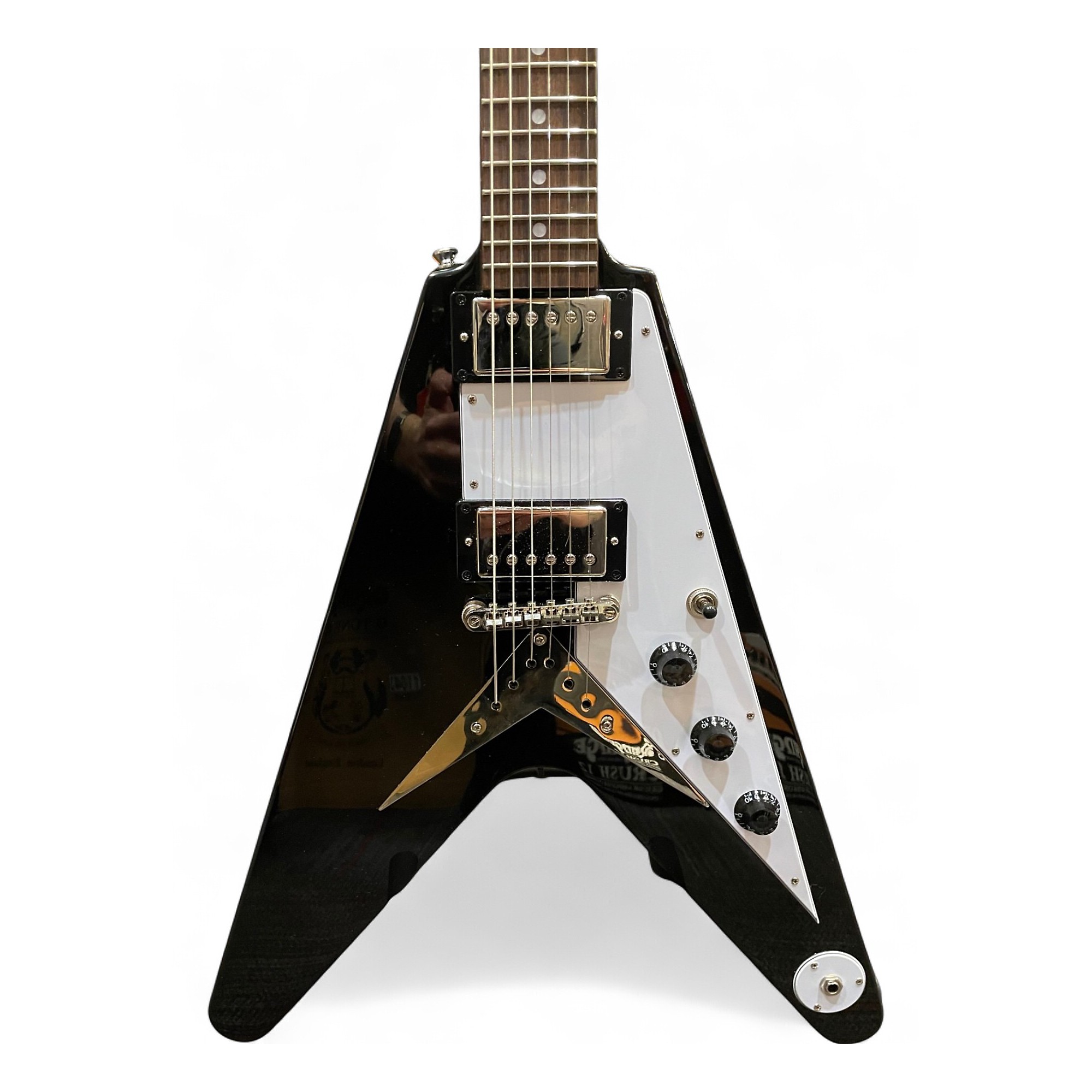 Epiphone Flying V ギター　1999年製　美品 1999 Epiphone Flying V 58 Reissue Relic korina – Yeahman's