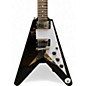 Used Epiphone FLYING V 1958 REISSUE Black Solid Body Electric Guitar