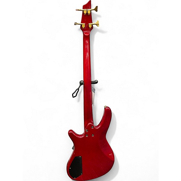 Used Fender PROPHECY II Red Electric Bass Guitar