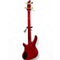 Used Fender PROPHECY II Red Electric Bass Guitar