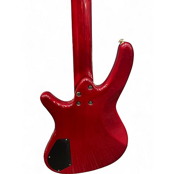 Used Fender PROPHECY II Red Electric Bass Guitar