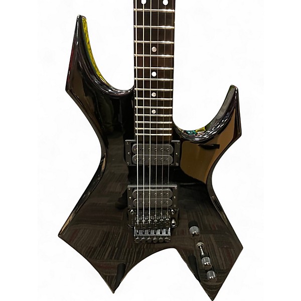 Used B.C. Rich warlock legacy Black Solid Body Electric Guitar