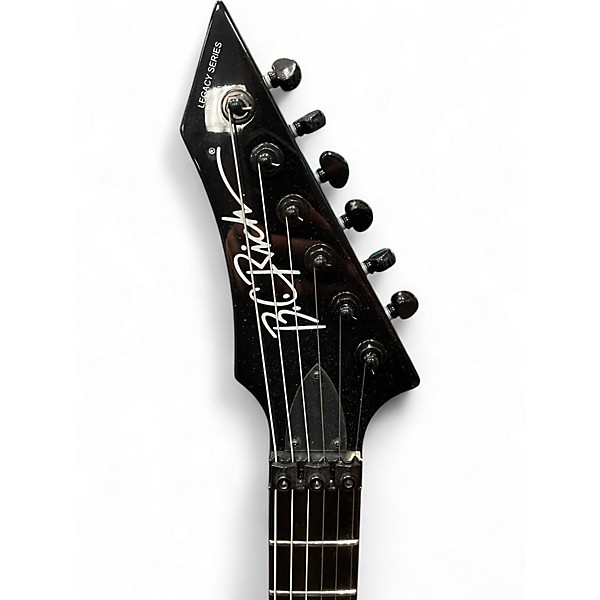 Used B.C. Rich warlock legacy Black Solid Body Electric Guitar