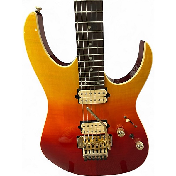 Used Ibanez RG420HPFM Sunburst Solid Body Electric Guitar