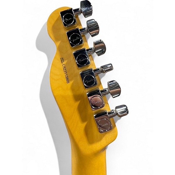 Used 2023 Fender American Professional II Telecaster dark knight Solid Body Electric Guitar