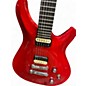 Used Roman quicksiler Candy Apple Red Solid Body Electric Guitar