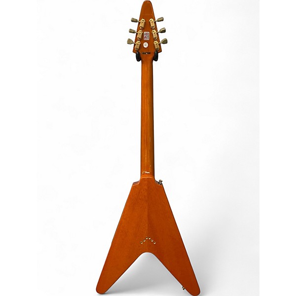 Used Epiphone joe bonamassa 1958 "AMOS" FLYING -V Natural Solid Body Electric Guitar
