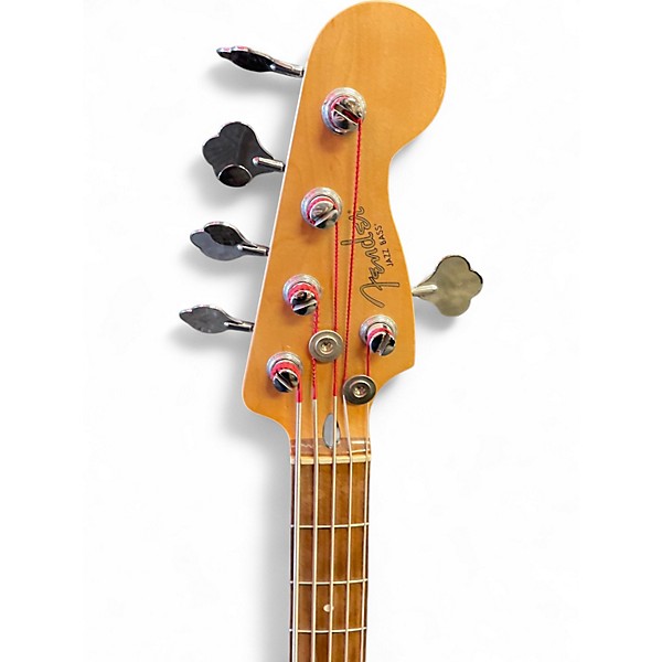 Used Fender Player Jazz Bass V Polar White Electric Bass Guitar