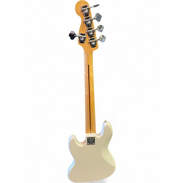 Used Fender Player Jazz Bass V Polar White Electric Bass Guitar