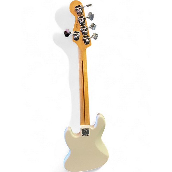 Used Fender Player Jazz Bass V Polar White Electric Bass Guitar