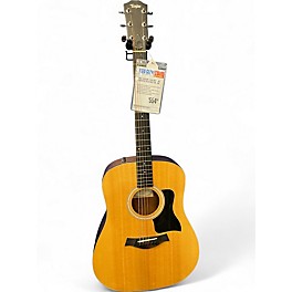 Used Taylor 110E Natural Acoustic Electric Guitar