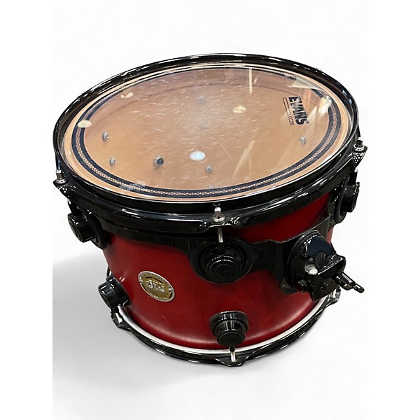 Used DW 4 Piece Collector's Series Maple Red Drum Kit