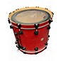 Used DW 4 Piece Collector's Series Maple Red Drum Kit