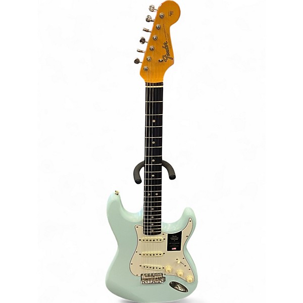 Used Fender American Vintage 1965 Stratocaster Sonic Blue Solid Body Electric Guitar