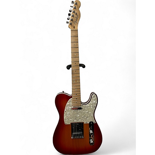 Used Fender American Deluxe Telecaster Aged Cherry Sunburst Solid Body Electric Guitar,Specials : American Fashion Style Bags On Sale Used Fender American Deluxe Telecaster Aged Cherry Sunburst Solid Body Electric Guitar,Specials : American Fashion Style Bags On Sale