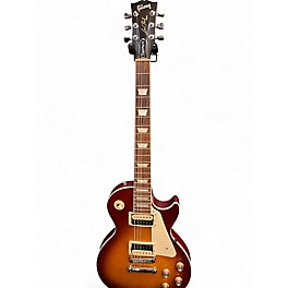 Used Gibson Les Paul Traditional Pro V Iced Tea Solid Body Electric Guitar