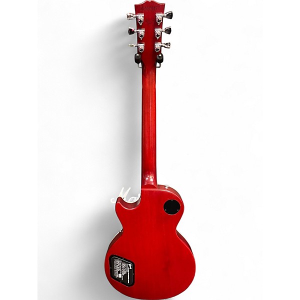 Used Gibson Les Paul Traditional Pro V Iced Tea Solid Body Electric Guitar