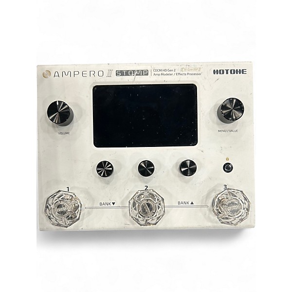 Used Hotone Effects Ampero II Stomp Effect Processor