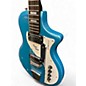 Used Airline Twin Tone Lake Placid Blue Solid Body Electric Guitar