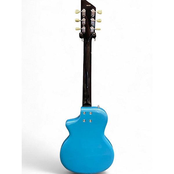 Used Airline Twin Tone Lake Placid Blue Solid Body Electric Guitar