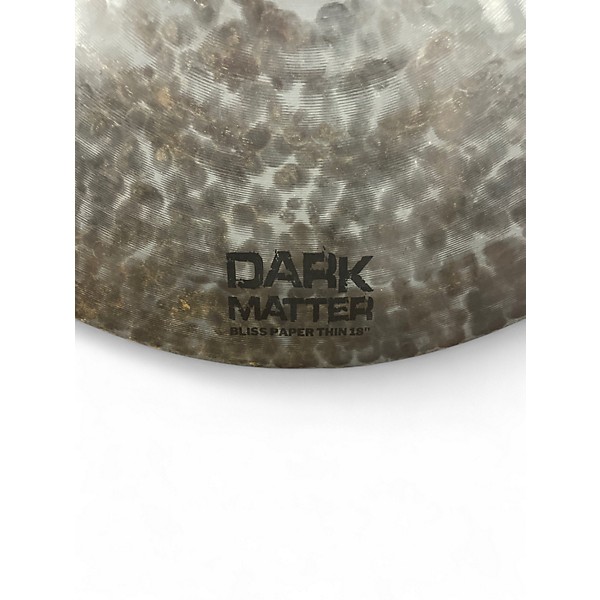 Used Dream 18in Dark Matter Bliss Paper Thin Cymbal